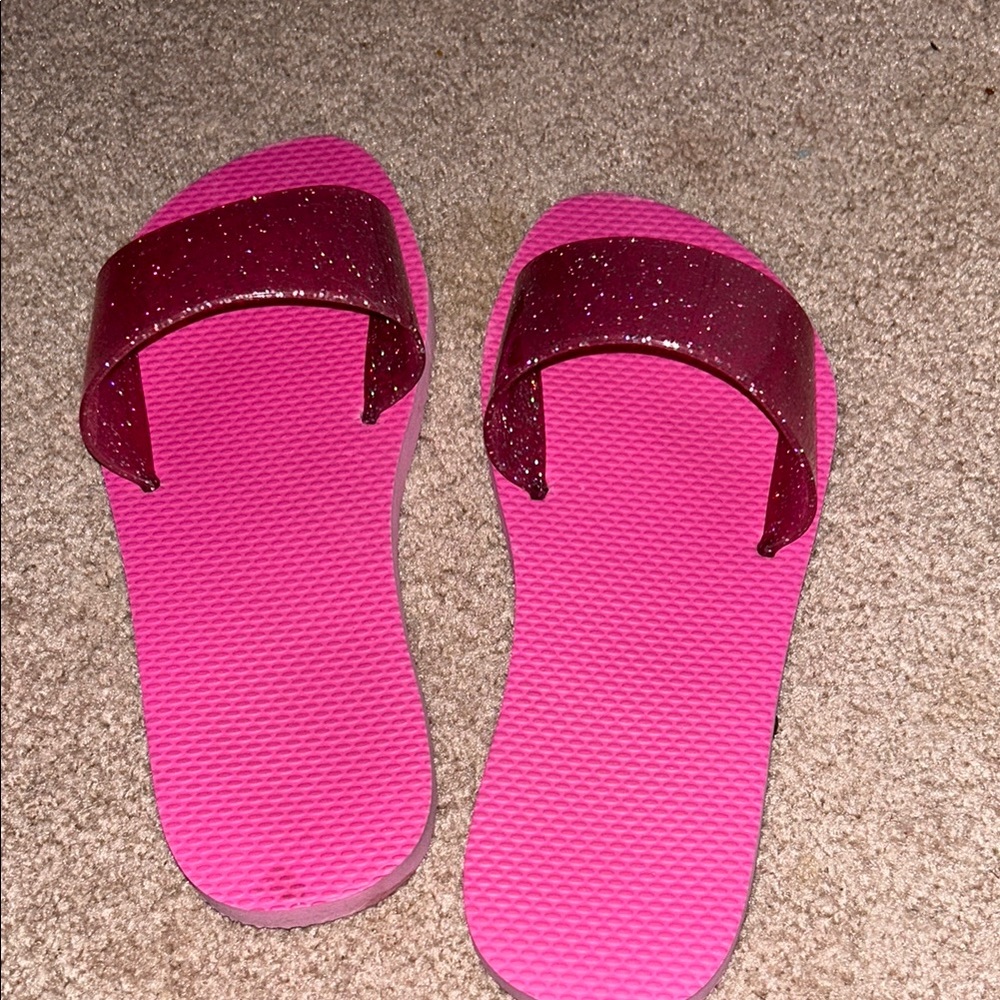Sparkly Pink Slides